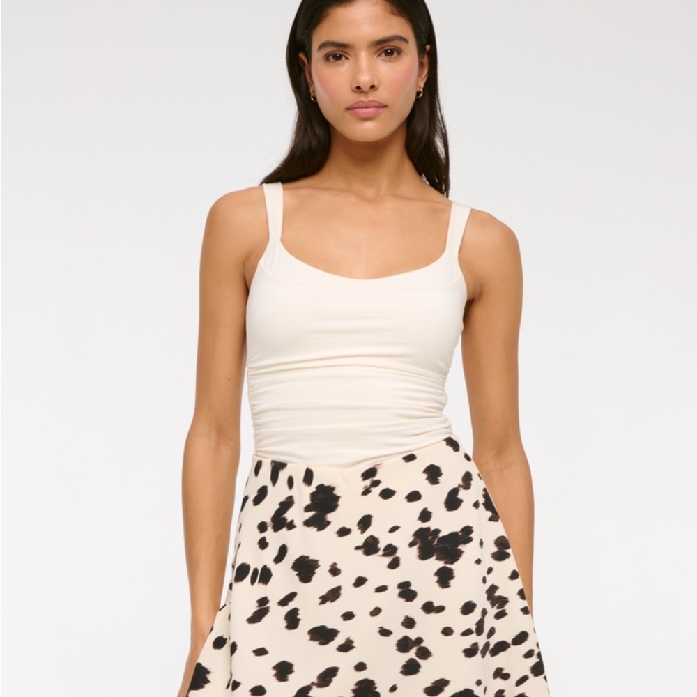 Abercrombie cow print skirt
